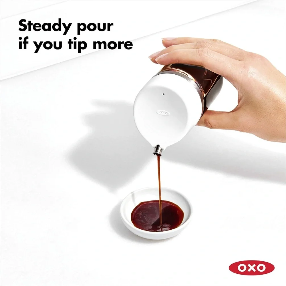 OXO Good Grips Precision Pour Glass 5 oz Olive Oil or Soy Sauce Dispenser